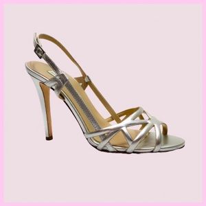 Diane von Furstenberg Upton Leather Heel Sandals 8